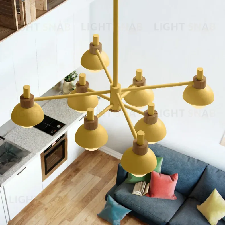 Люстра на штанге ImperiumLoft Fanta 101568-26 101568-26