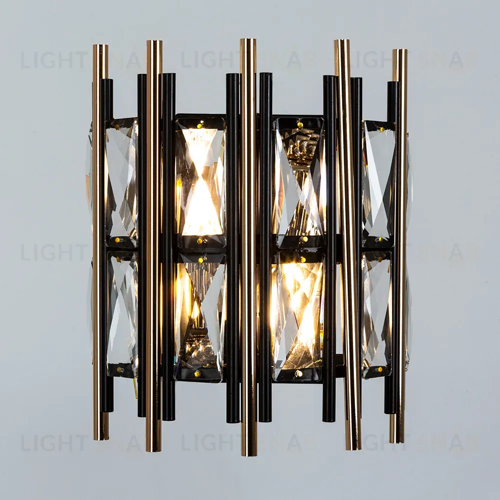 Настенный светильник Arte Lamp Alruba A1043AP-2BK A1043AP-2BK