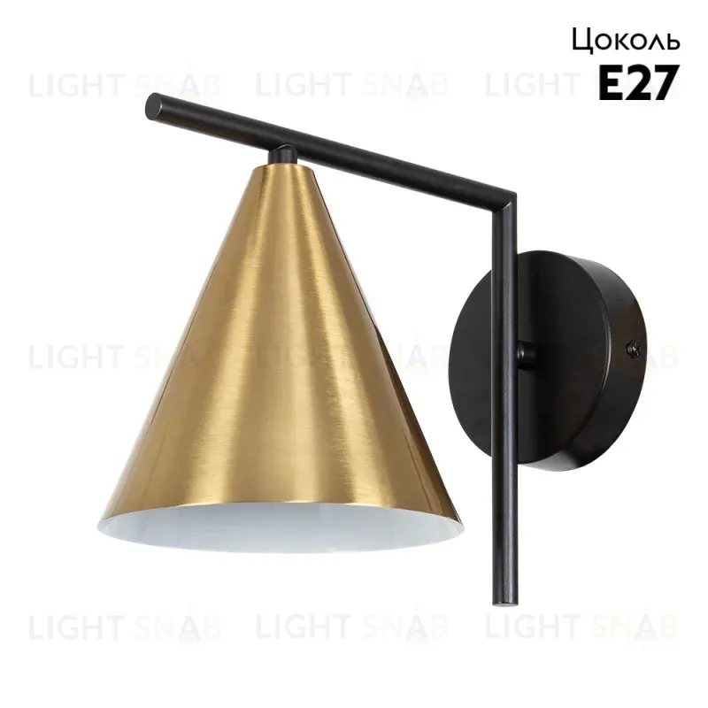 Бра Arte Lamp Jacob A7029AP-1BK A7029AP-1BK