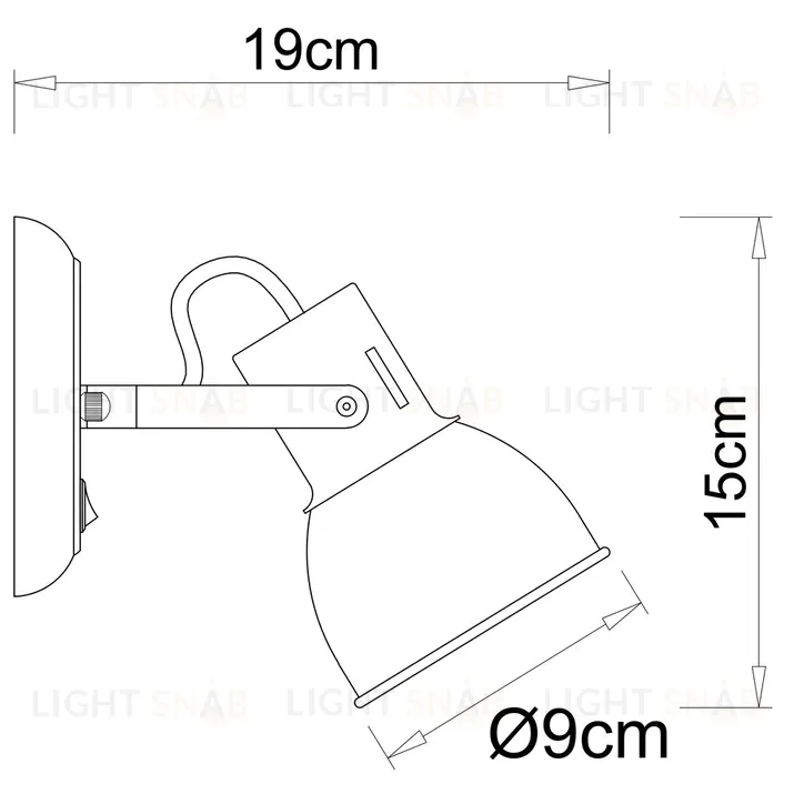 Спот Arte Lamp Jovi A1677AP-1GO A1677AP-1GO