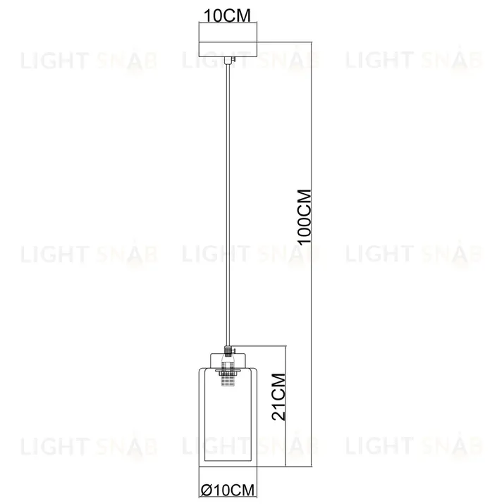 Подвесной светильник Arte Lamp Leo A7027SP-1BK A7027SP-1BK