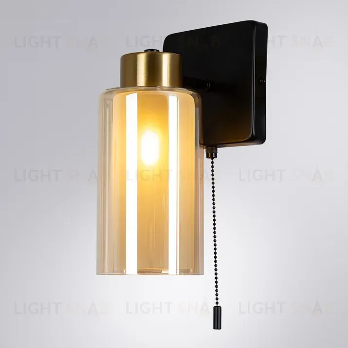 Бра Arte Lamp Leo A7027AP-1BK A7027AP-1BK
