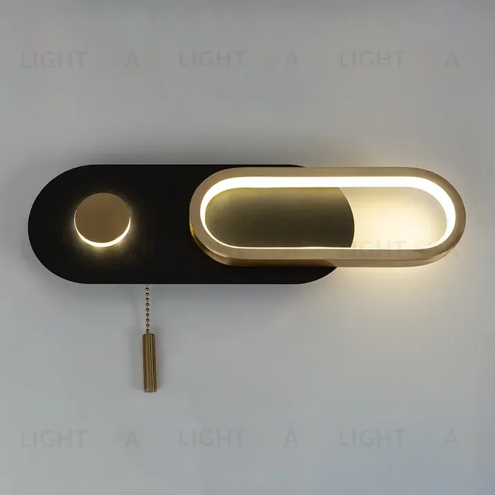 Настенный светильник Arte Lamp Lucas A2602AP-10BK A2602AP-10BK