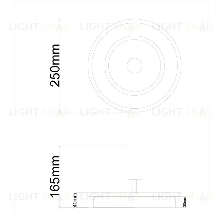 Спот Arte Lamp Tommy A2607AP-20GO A2607AP-20GO