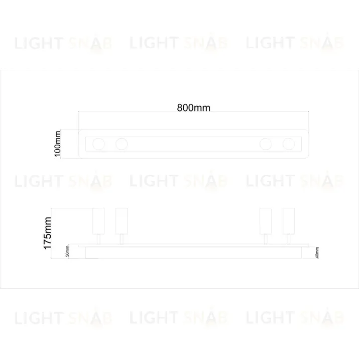 Спот Arte Lamp Tommy A2607PL-30BK A2607PL-30BK