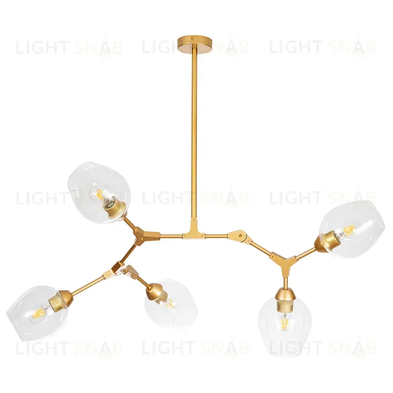 Люстра на штанге Arte Lamp Yuka A4103SP-5GO A4103SP-5GO