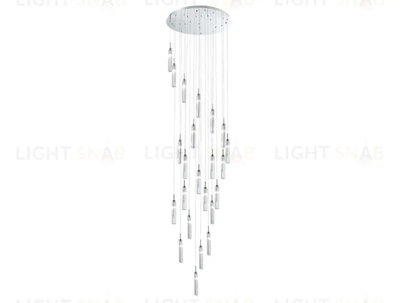 Подвесная люстра Newport 4528+14/S chrome М0067061 4528+14/S chrome