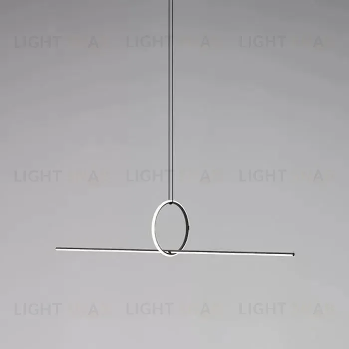 Подвесной светодиодный светильник iLedex Zoom 10339P/A2-35W-3000K BK-WH 10339P/A2-35W-3000K BK-WH