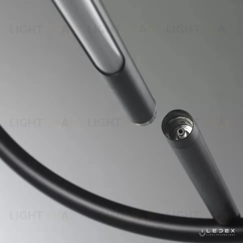 Подвесной светодиодный светильник iLedex Zoom 8075P/S-18W-3000K MBK-WH 8075P/S-18W-3000K MBK-WH