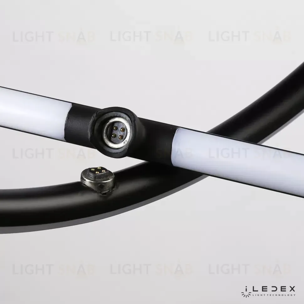 Подвесной светодиодный светильник iLedex Zoom 10339P/A2-35W-3000K BK-WH 10339P/A2-35W-3000K BK-WH