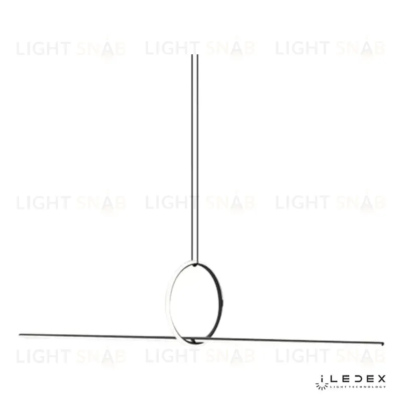 Подвесной светодиодный светильник iLedex Zoom 10339P/A2-35W-3000K BK-WH 10339P/A2-35W-3000K BK-WH