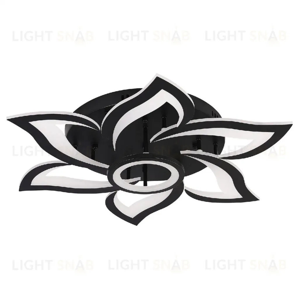 Потолочная люстра Natali Kovaltseva Olimp HIGH-TECH LED LAMPS 82020 BLACK HIGH-TECH LED LAMPS 82020 BLACK