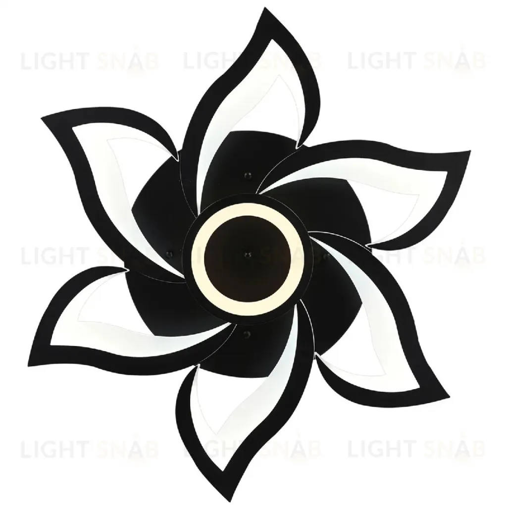 Потолочная люстра Natali Kovaltseva Olimp HIGH-TECH LED LAMPS 82020 BLACK HIGH-TECH LED LAMPS 82020 BLACK
