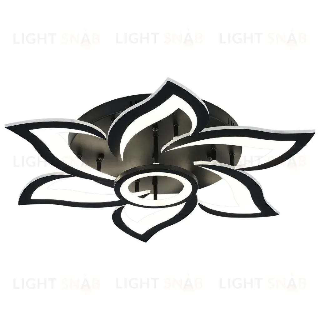 Потолочная люстра Natali Kovaltseva Olimp HIGH-TECH LED LAMPS 82020 BLACK HIGH-TECH LED LAMPS 82020 BLACK