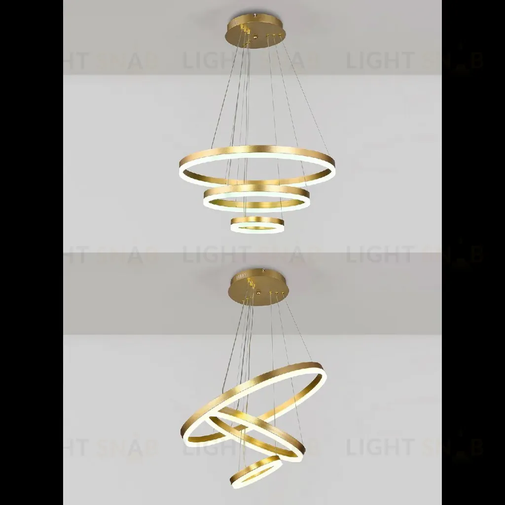 Подвесная люстра Natali Kovaltseva Oreol LED LAMPS 81279 LED LAMPS 81279