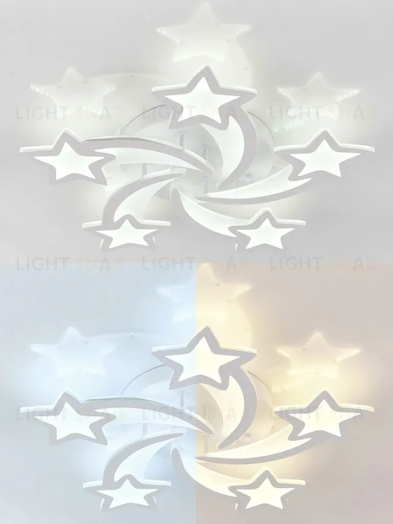 Потолочная люстра Natali Kovaltseva Star LED LAMPS 81213 LED LAMPS 81213