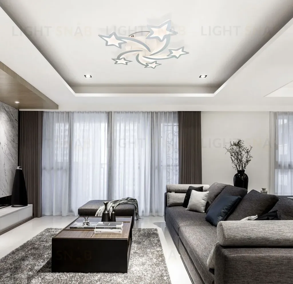 Потолочная люстра Natali Kovaltseva Star LED LAMPS 81213 LED LAMPS 81213