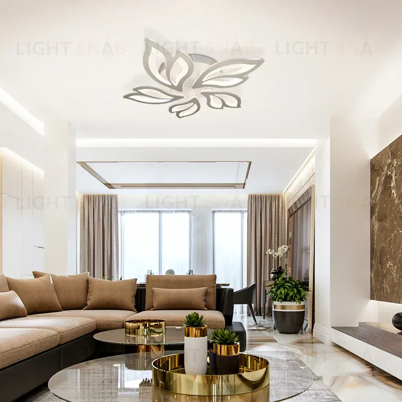 Потолочная люстра Natali Kovaltseva Sand LED LAMPS 81216 LED LAMPS 81216