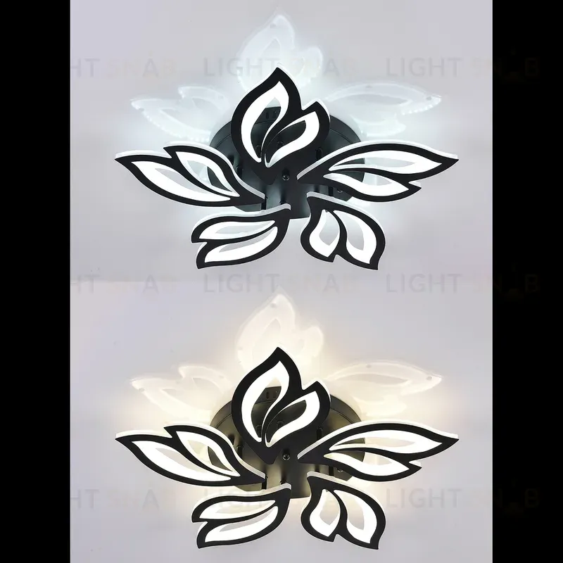 Потолочная люстра Natali Kovaltseva Sand HIGH-TECH LED LAMPS 82006 BLACK HIGH-TECH LED LAMPS 82006 BLACK