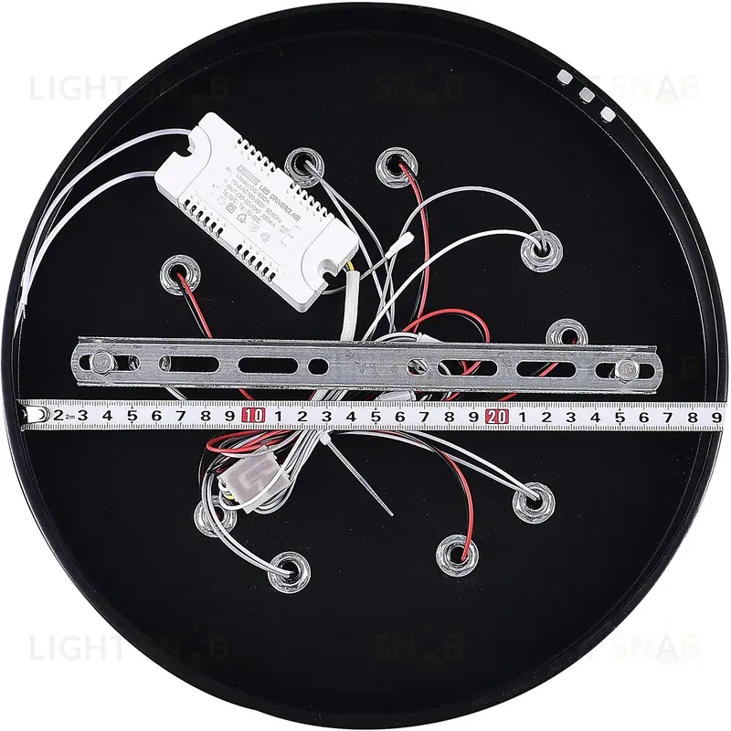 Потолочная люстра Natali Kovaltseva Sand HIGH-TECH LED LAMPS 82006 BLACK HIGH-TECH LED LAMPS 82006 BLACK
