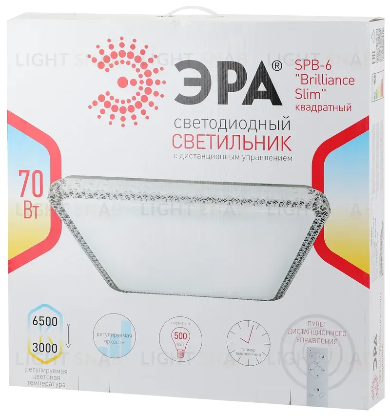 Потолочный светильник Эра SPB-6 Brilliance Slim S 70 Б0035536 Б0035536