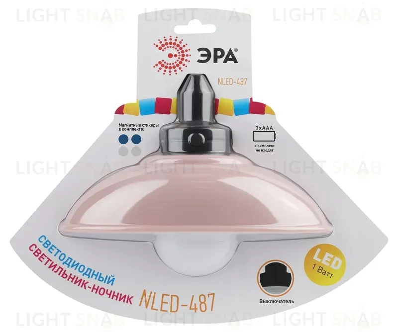 Настенный светильник Эра NLED-487-1W-SW-P Б0051477 Б0051477