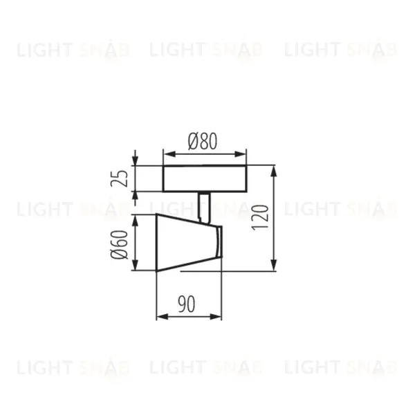 Cпот Kanlux Enali EL-1O W 28760 28760
