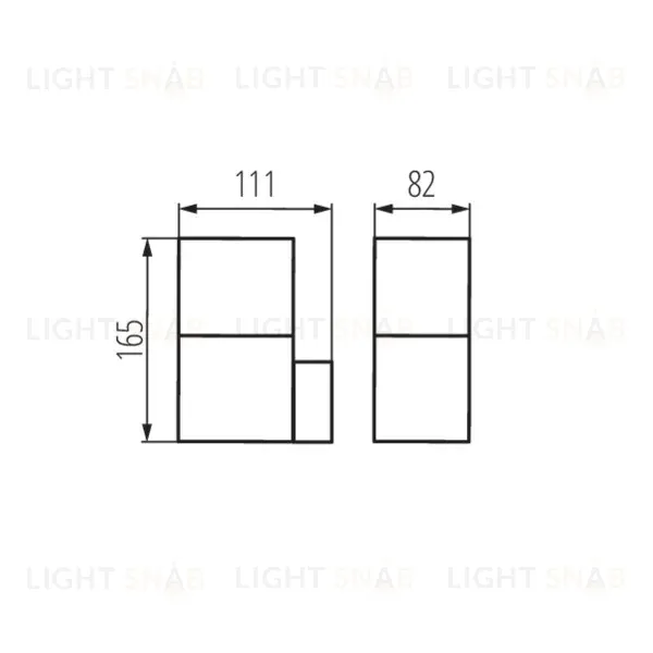Ландшафтный светильник Kanlux Vadra 16L-UP 29010 29010
