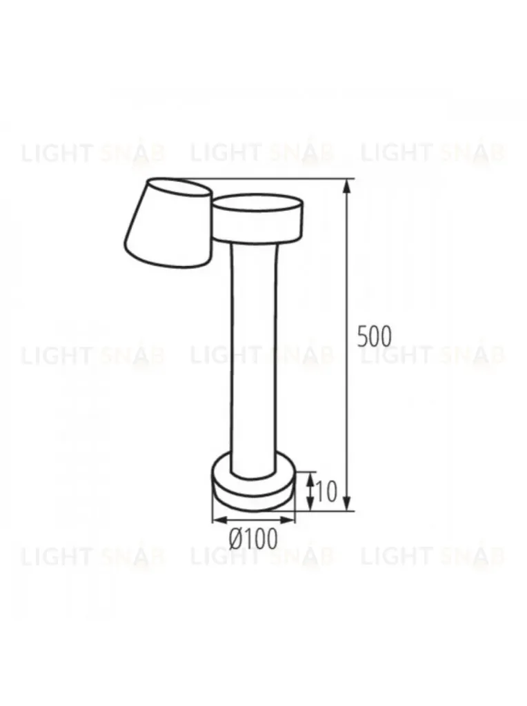Садово-парковый светильник Kanlux Dromi Led 50 7W-GR 32532 32532