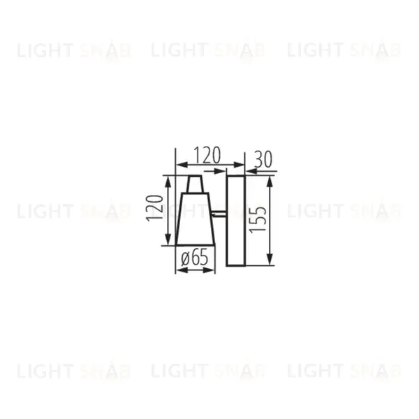 Спот Kanlux Sempra EL-1I B-SR 33091 33091