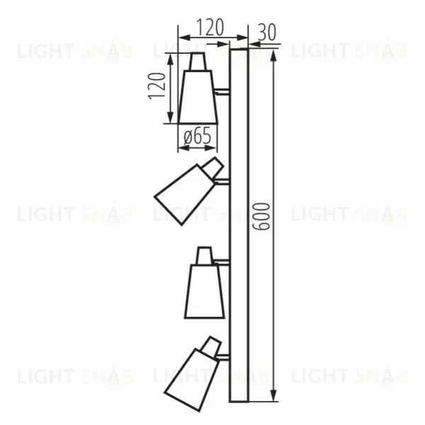 Спот Kanlux Sempra EL-4I B-SR 33097 33097