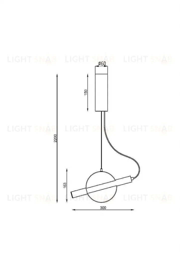Подвесной светильник Maytoni Enigma MOD150PL-L5BS3K MOD150PL-L5BS3K