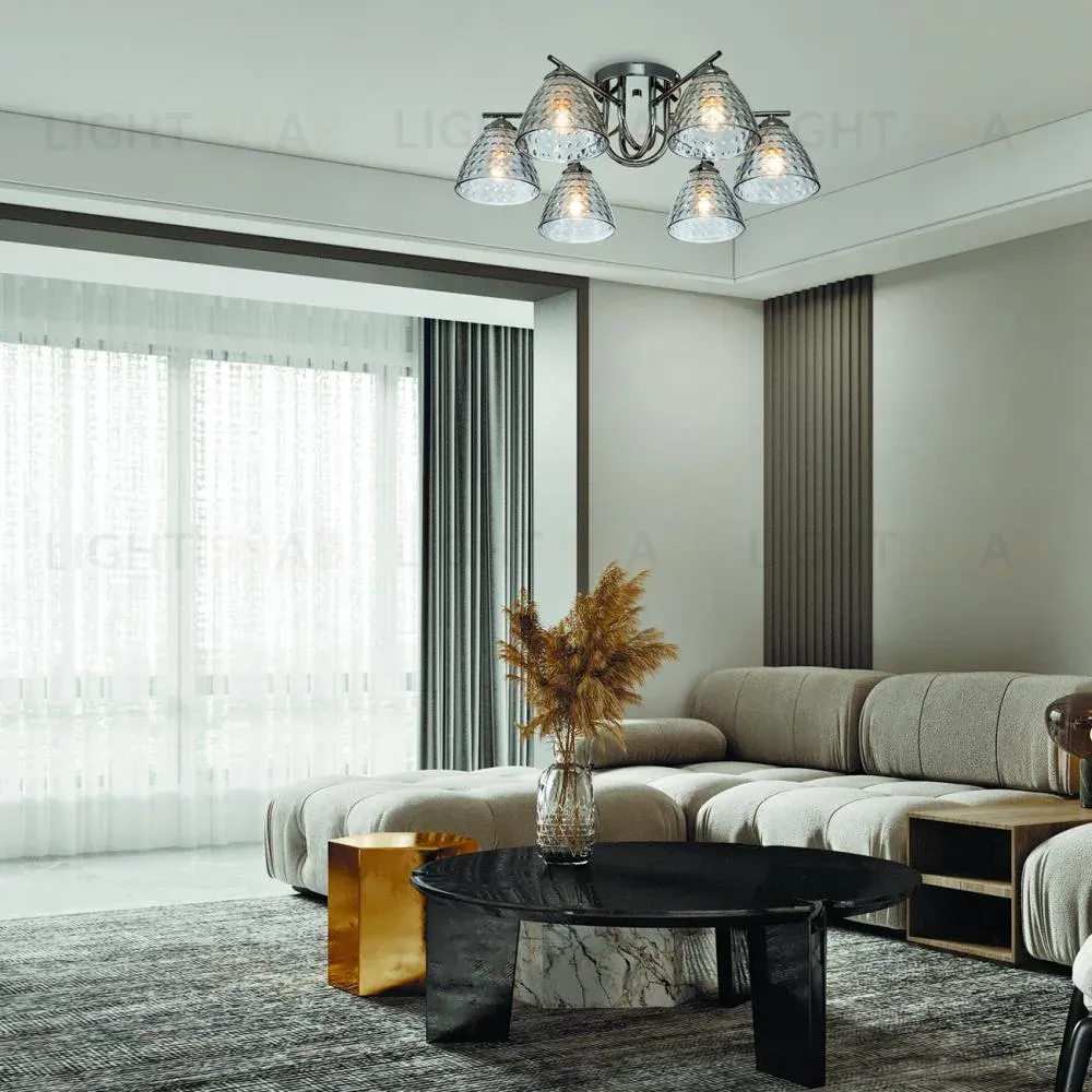 Потолочная люстра Escada Adonis 659/6PL Black 659/6PL Black