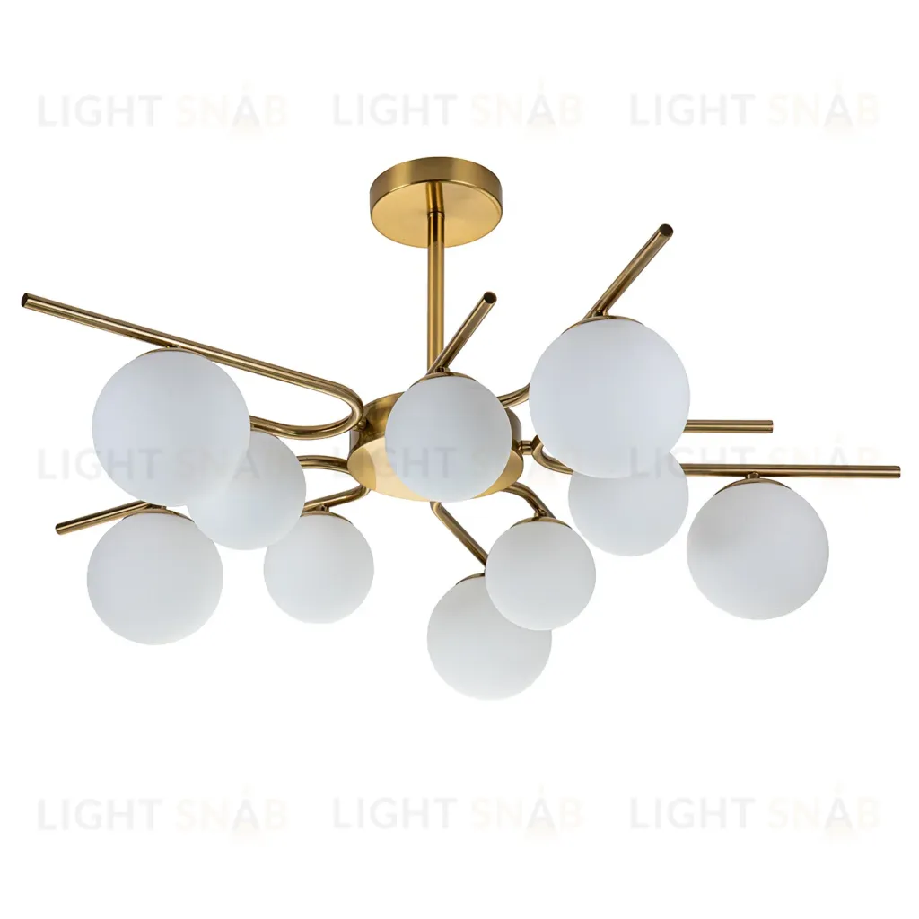 Люстра на штанге Escada Sphere 642/10P Brass 642/10P Brass