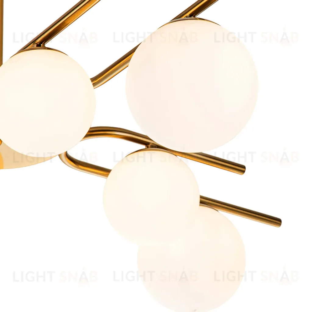 Люстра на штанге Escada Sphere 642/8P Brass 642/8P Brass