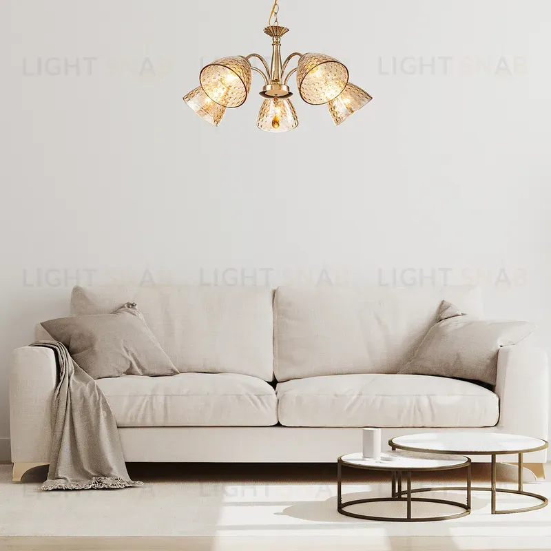 Подвесная люстра Escada Freesia 658/5PL Gold 658/5PL Gold