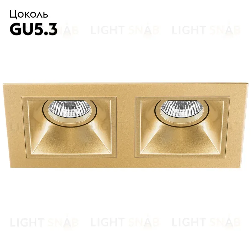 Встраиваемый светильник Lightstar Domino D5230303 (214523+214503+214503) D5230303