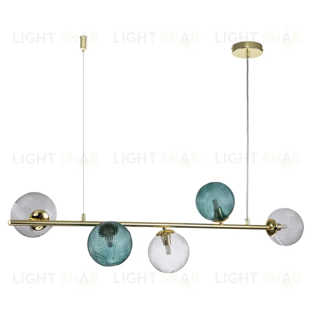 Подвесная люстра Indigo Selva 11032/5PL Gold V000297 V000297