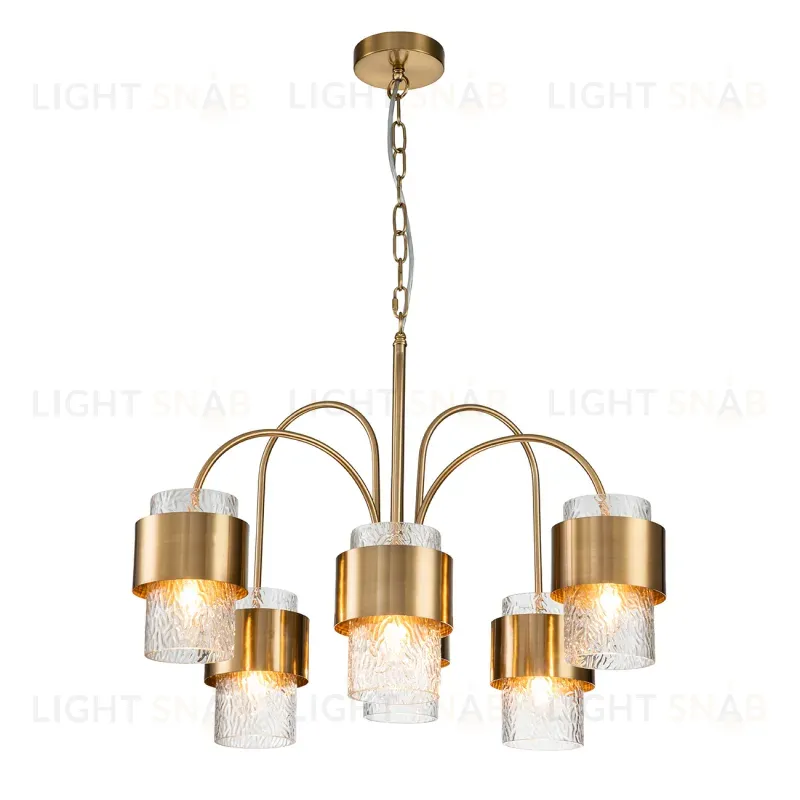 Подвесная люстра Indigo Eleganza 12019/A/6P Brass V000322 V000322