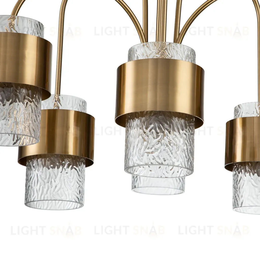 Подвесная люстра Indigo Eleganza 12019/A/6P Brass V000322 V000322