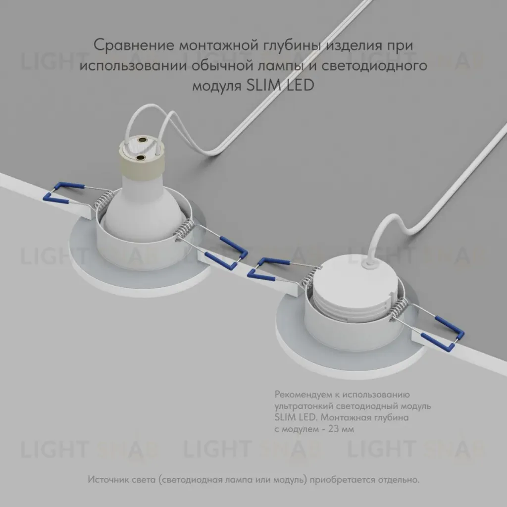 Встраиваемый светильник Denkirs DK2036-WH DK2036-WH