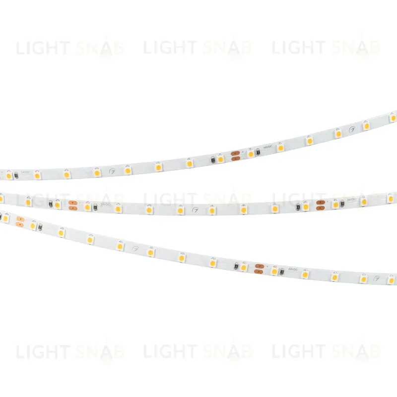 Светодиодная лента Arlight RT-A80-5mm 24V Warm3000 (5 W/m, IP20, 2835, 5m) 037794 037794