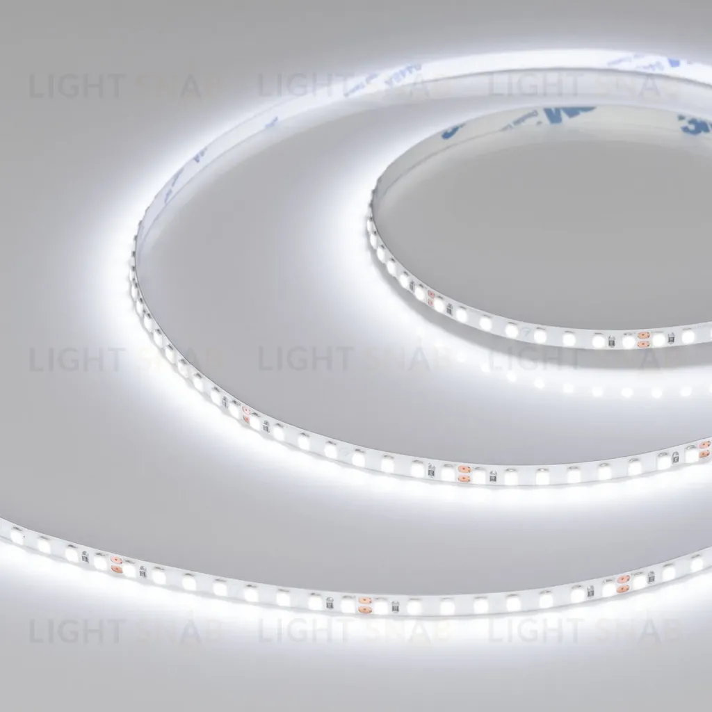 Светодиодная лента Arlight RT-A160-5mm 24V White6000 (9.6 W/m, IP20, 2835, 5m) 037802 037802