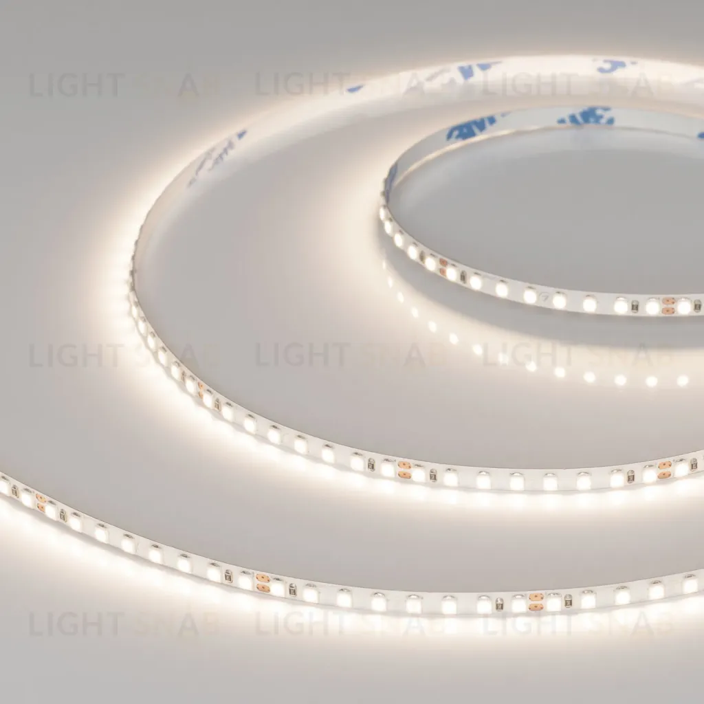 Светодиодная лента Arlight RT-A160-5mm 24V Warm3500 (9.6 W/m, IP20, 2835, 5m) 037807 037807