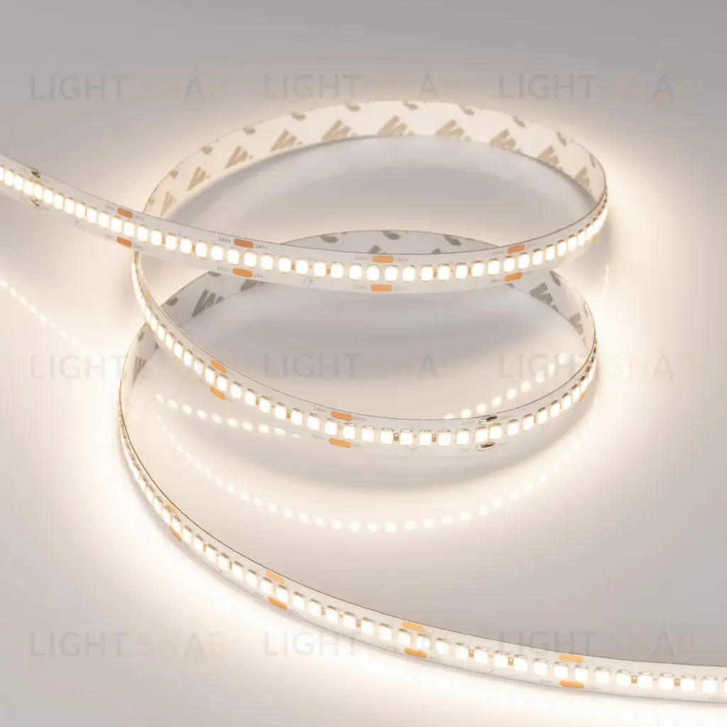 Светодиодная лента Arlight RT-A240-10mm 24V Warm3500 (22 W/m, IP20, 2835, 5m) 038744 038744