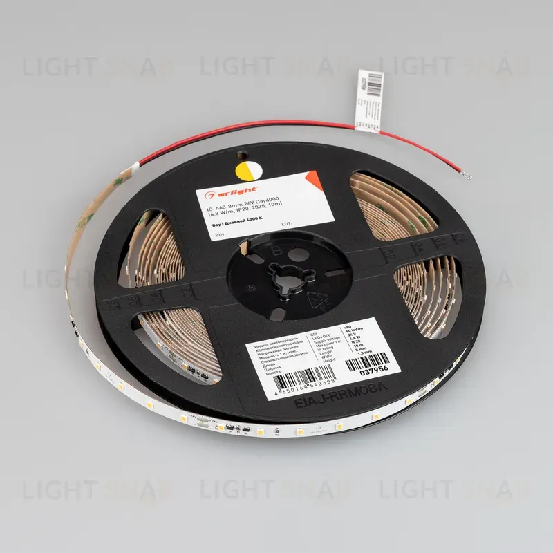 Светодиодная лента Arlight IC-A60-8mm 24V Day4000 (4.8 W/m, IP20, 2835, 10m) 037956 037956