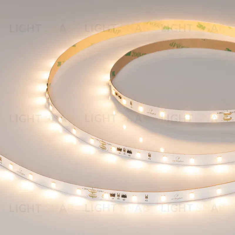 Светодиодная лента Arlight IC-A60-8mm 24V Warm2700 (4.8 W/m, IP20, 2835, 10m) 037958 037958