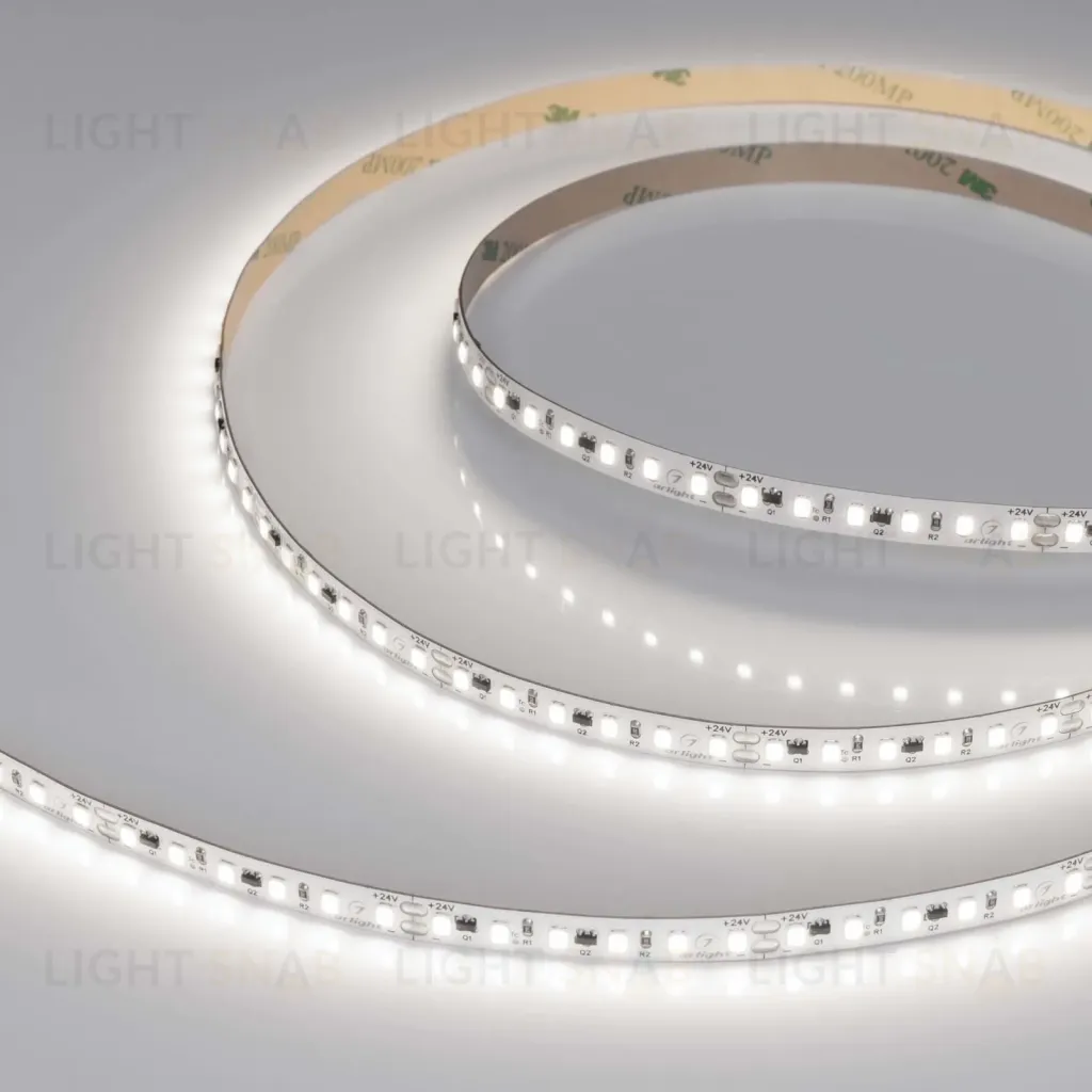 Светодиодная лента Arlight IC-A120-8mm 24V White6000 (9.6 W/m, IP20, 2835, 10m) 037963 037963