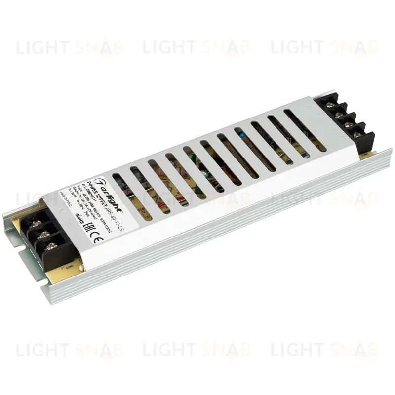 Блок питания Arlight ARS-60-12-LS (12V, 5A, 60W) 026099(2) 026099(2)