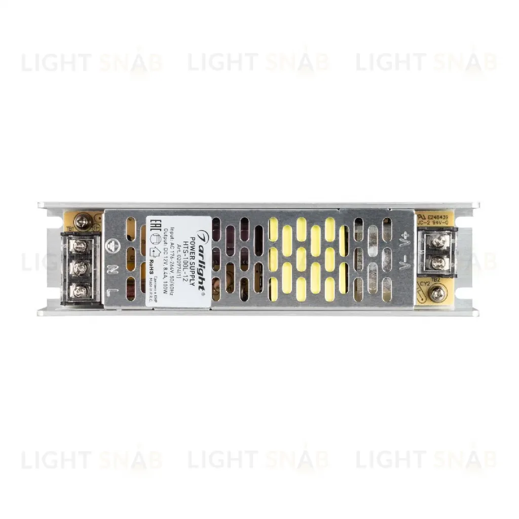 Блок питания Arlight HTS-100L-12 (12V, 8.4A, 100W) 020974(1) 020974(1)